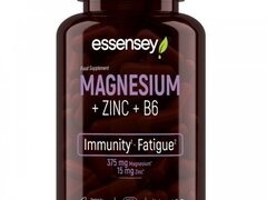 Magneziu + Zinc + Vitamina B6 120 Capsule, Essensey